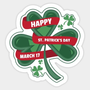 Happy St.Patricks's Day Sticker